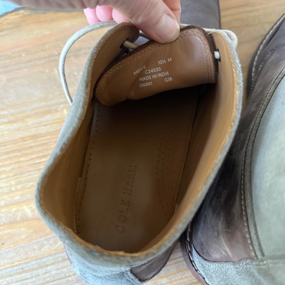 Cole Haan Williams Welt Leather Brown Men\'s Ankle Chukka Boots  Size 10.5 main image 6